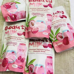 🍇 Beauty Milk Litchi (Lychee Stemcell Drink)