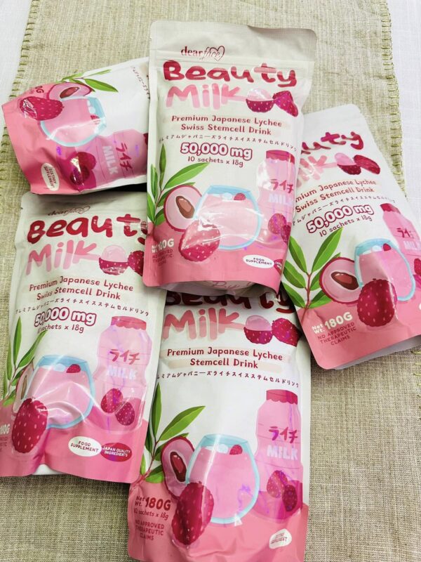 🍇 Beauty Milk Litchi (Lychee Stemcell Drink)