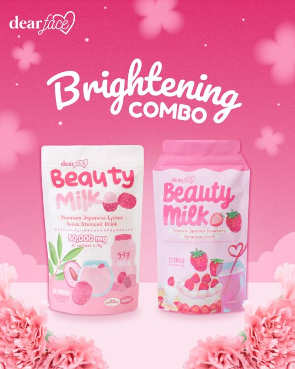 🍇 Beauty Milk Litchi (Lychee Stemcell Drink) – Image 2