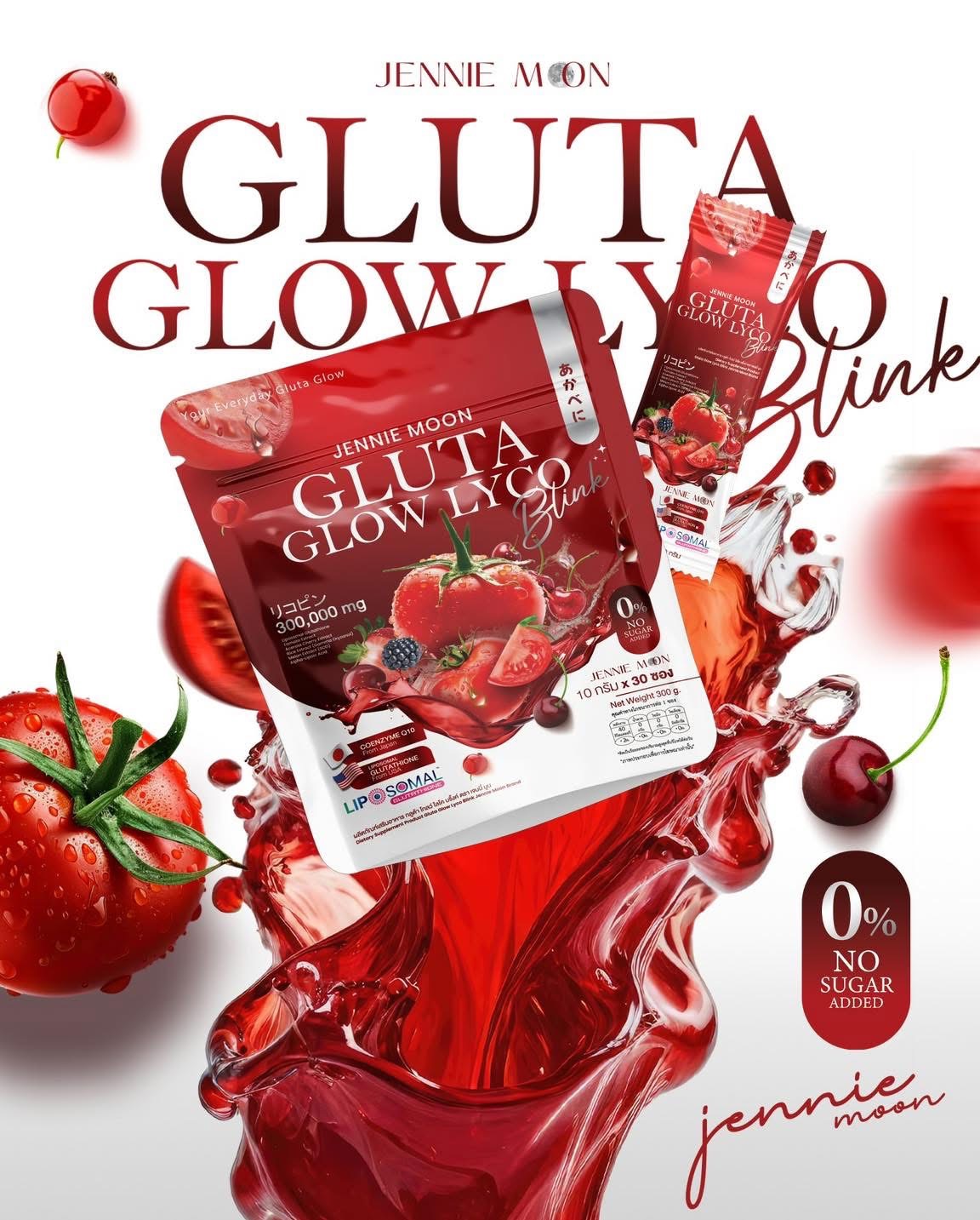 Jennie Moon Gluta Glow Lyco Blink - supplément buvable
